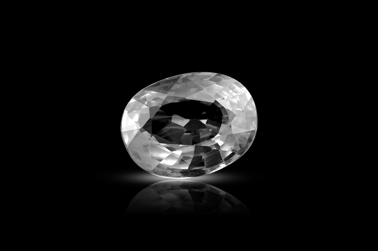 White Zircon - 7.52 Carats