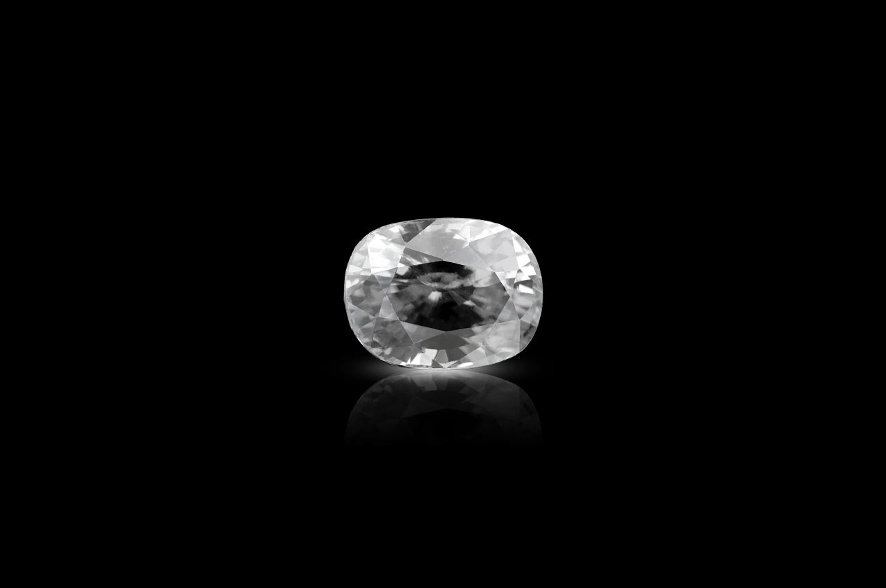 White Zircon - 7.40 Carats