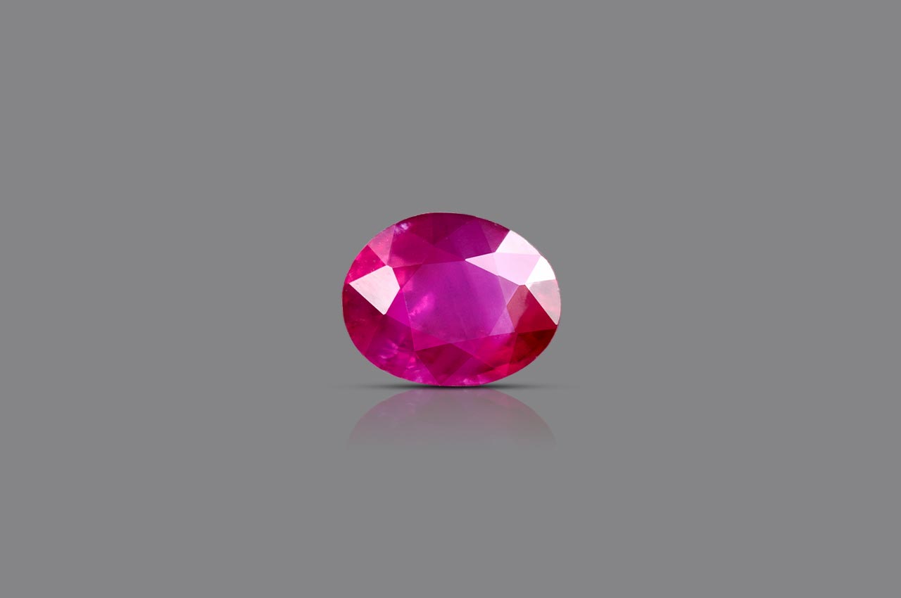 Natural old Burma Ruby - 0.89 carats - II