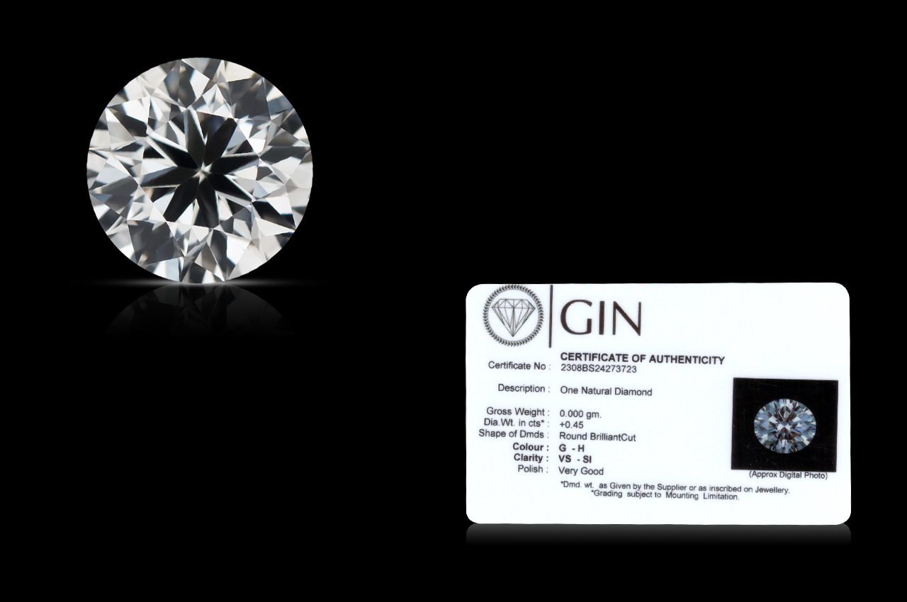 Natural Diamond -45 Cent