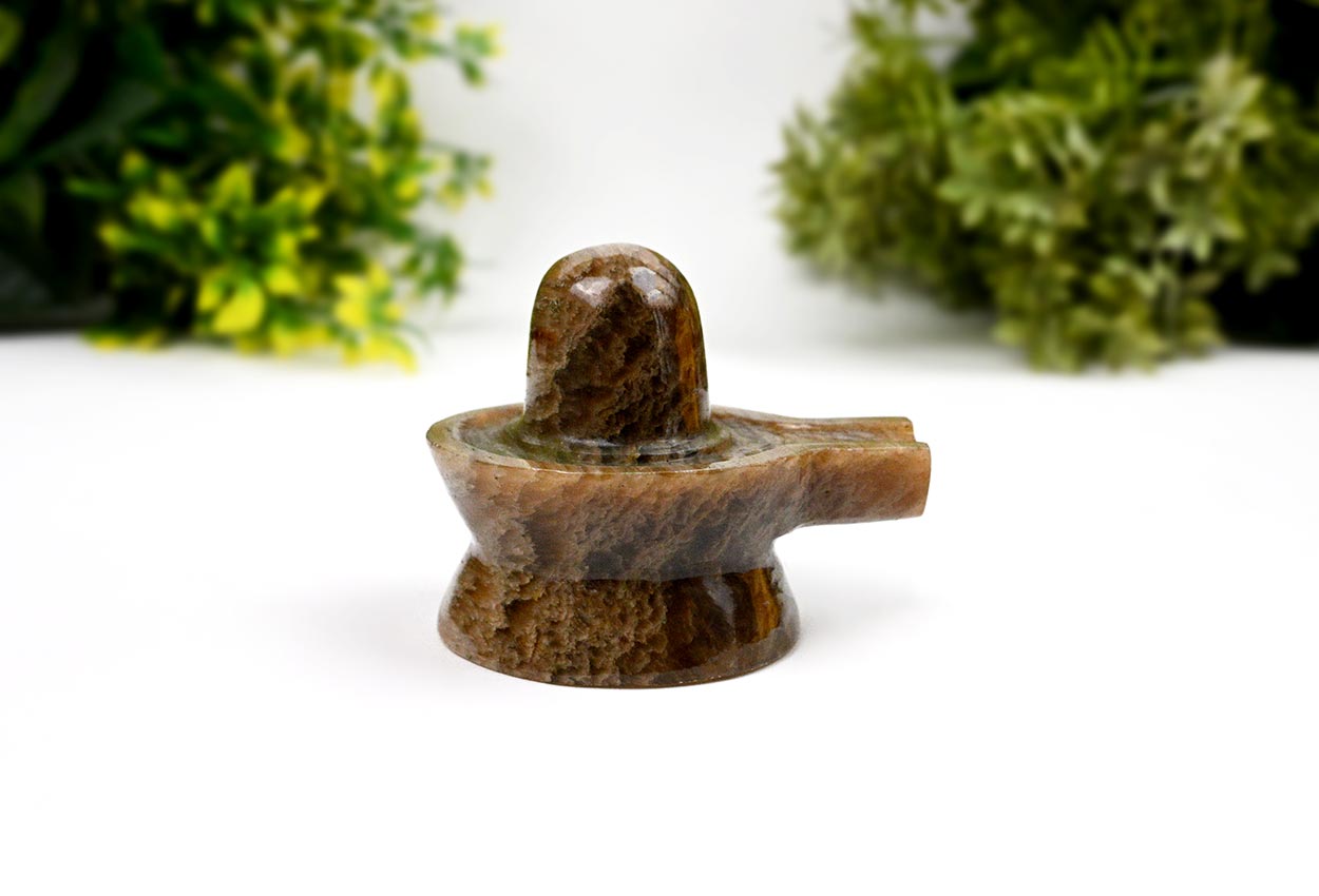 Cats Eye Shivling - 177 gms