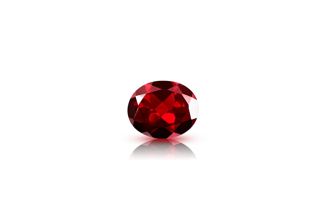 Red Garnet - Ceylon - 5 Carats