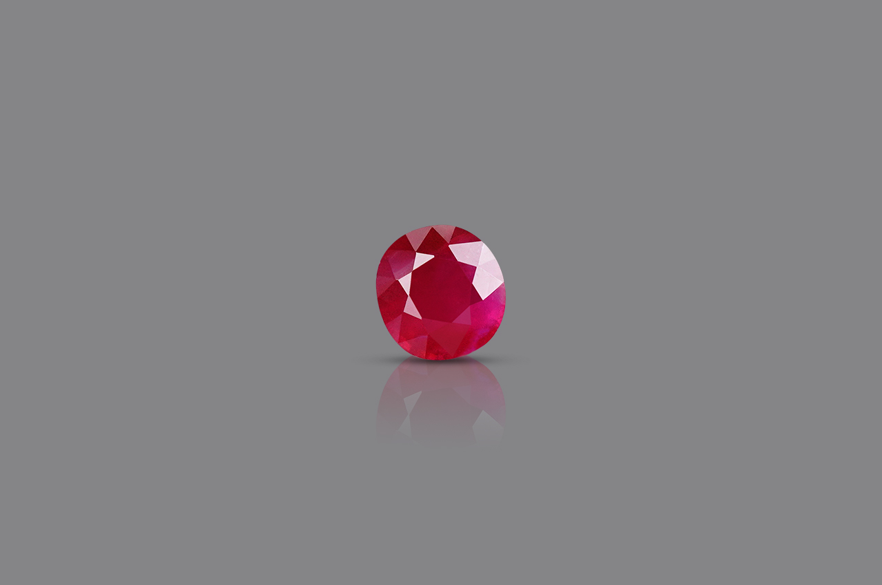 Natural old Burma Ruby - 0.94 carats