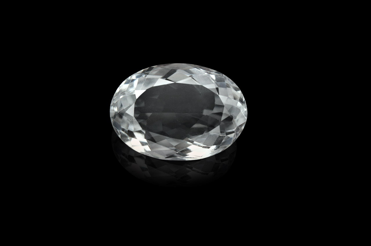 White Topaz - 9 to 11 carats - Oval