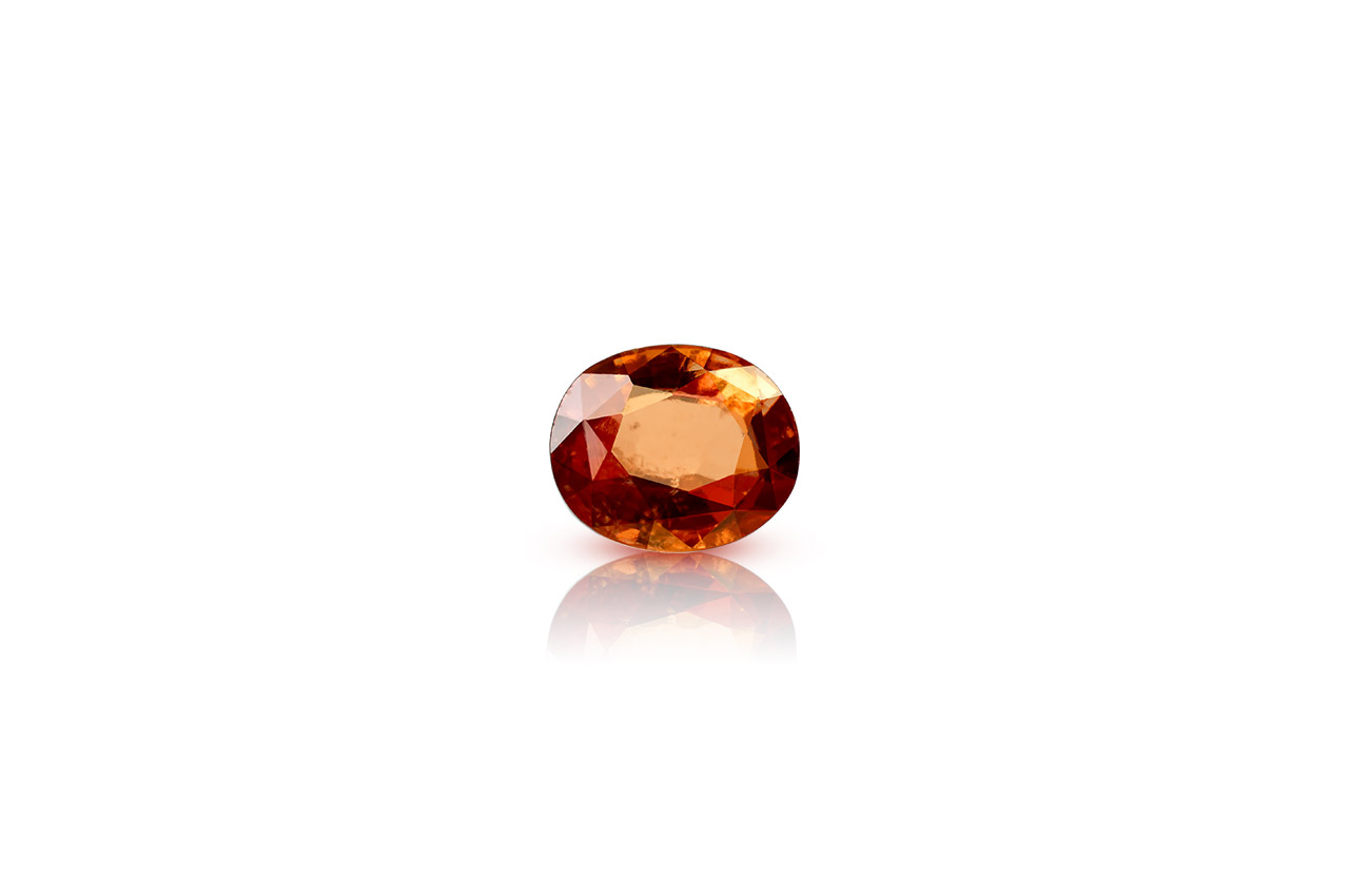 Hessonite Garnet - Gomed - 4.21 carats