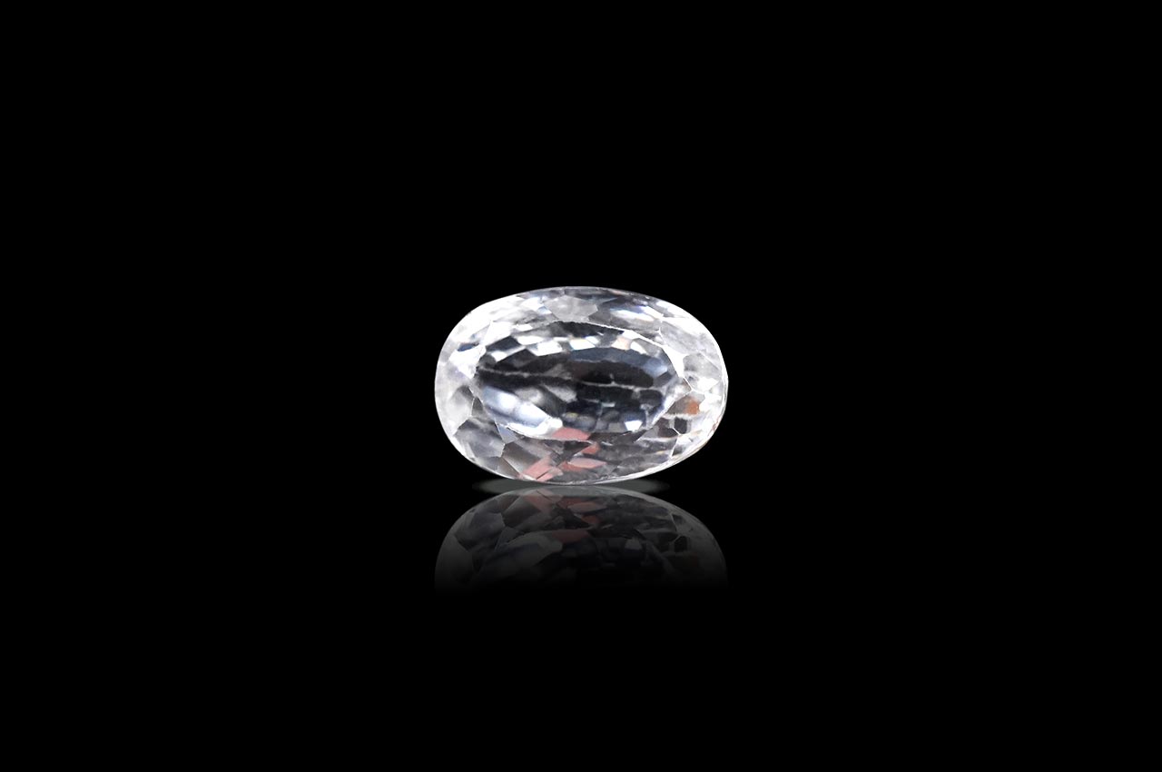 White Zircon - 4.45 Carats