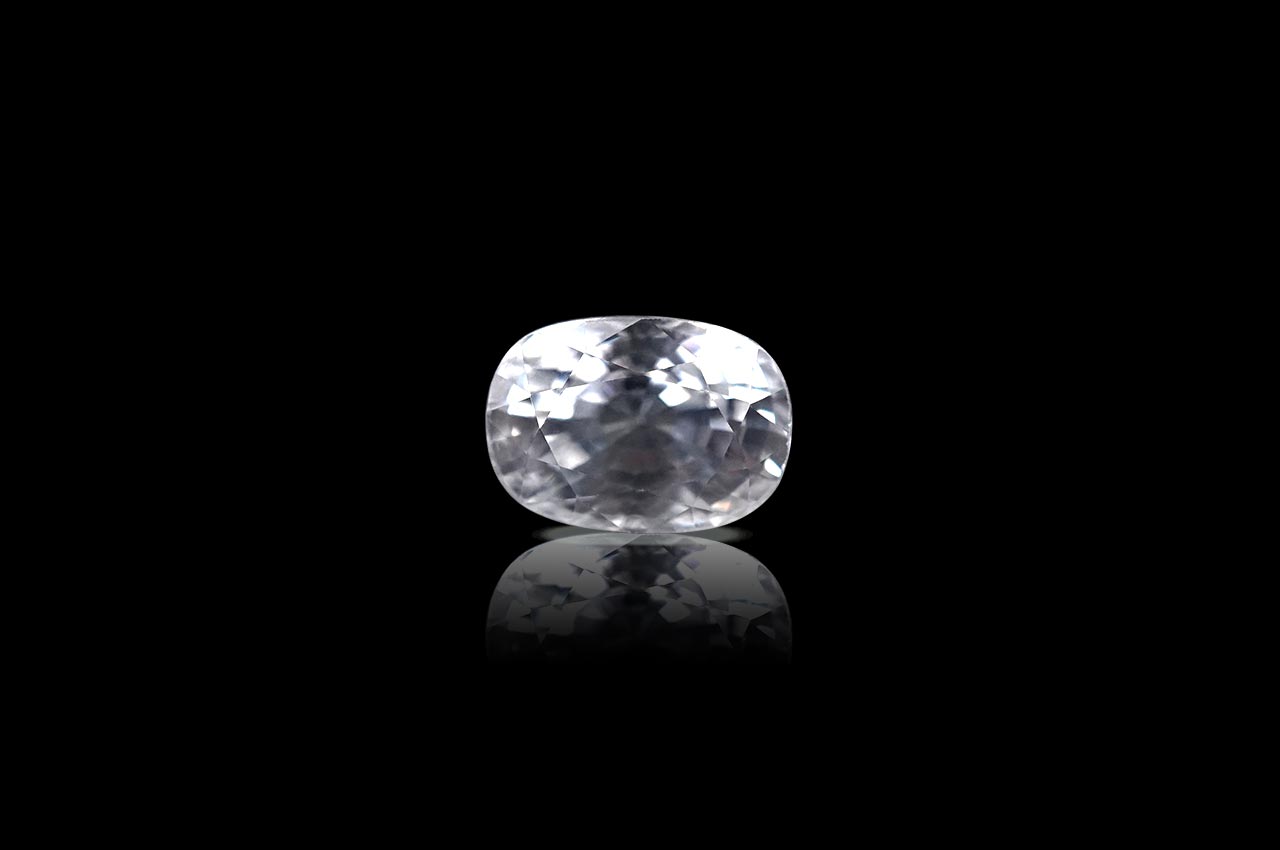 White Zircon - 6.10 Carats
