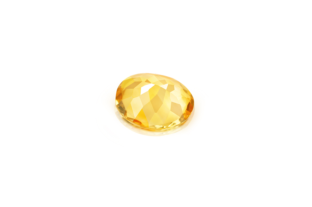 Yellow Citrine - 3 to 4 carats - Oval