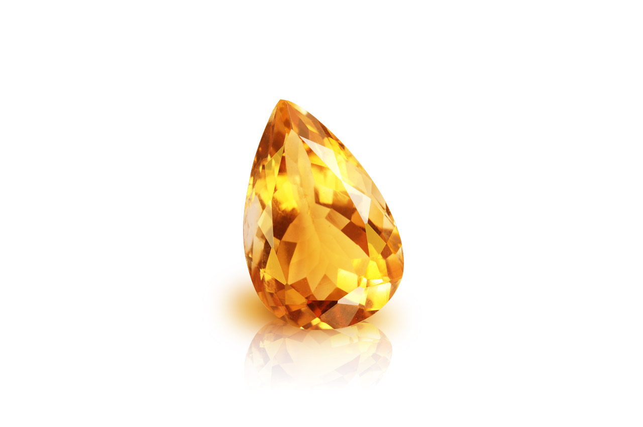 Yellow Citrine - 5 to 6 carats - I