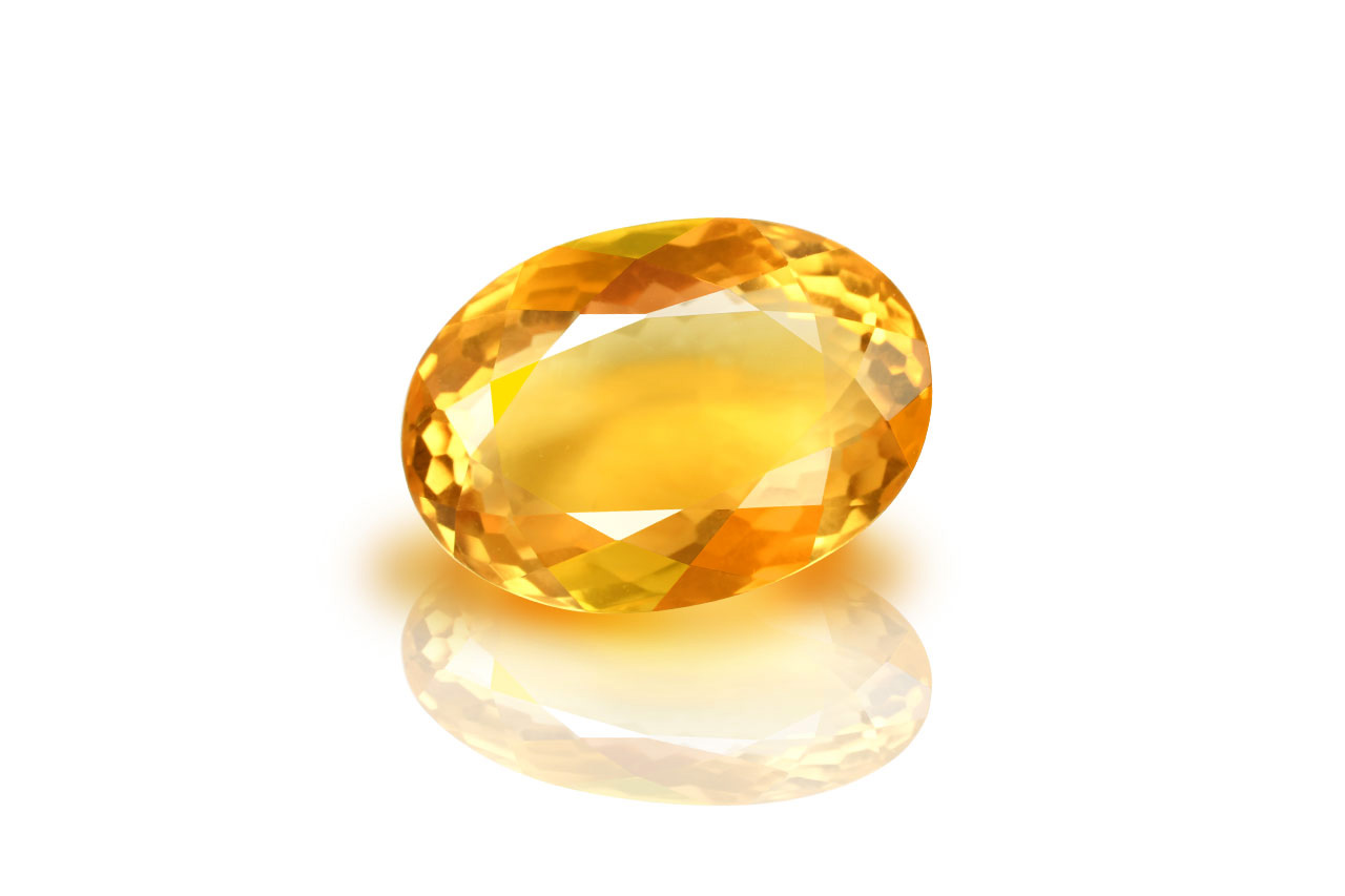 Yellow Citrine - 6.40 carats - I