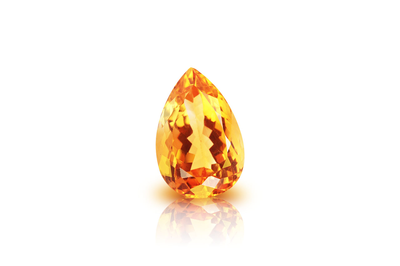 Yellow Citrine - 7.30 carats