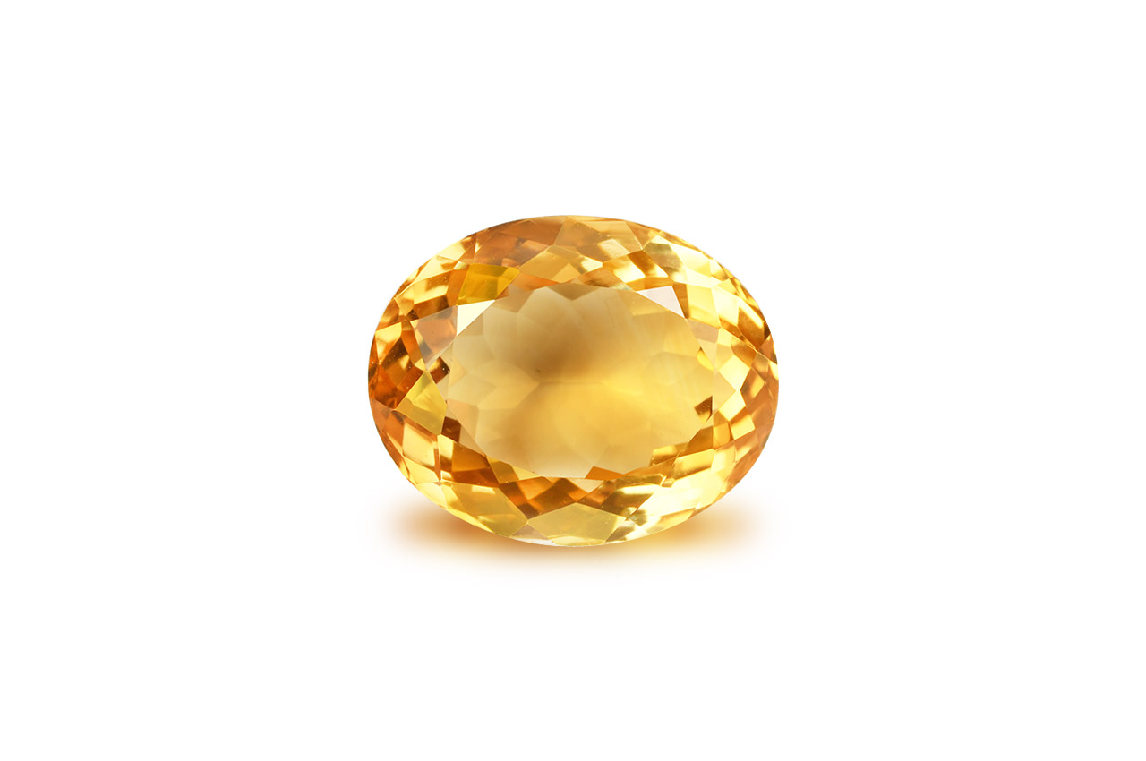 Yellow Citrine - 9 to 11 carats - Oval