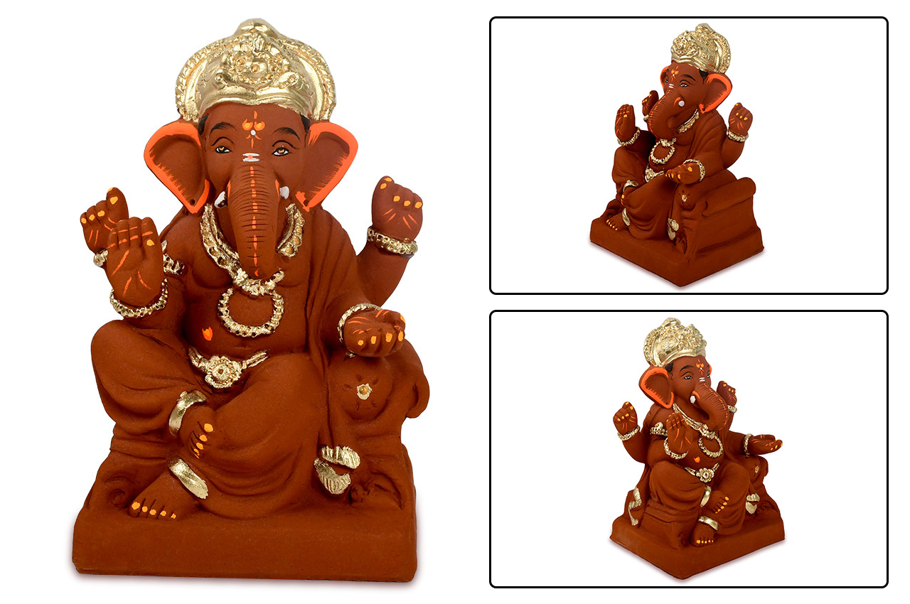 Eco-friendly Tree Ganesha With Puja Kit