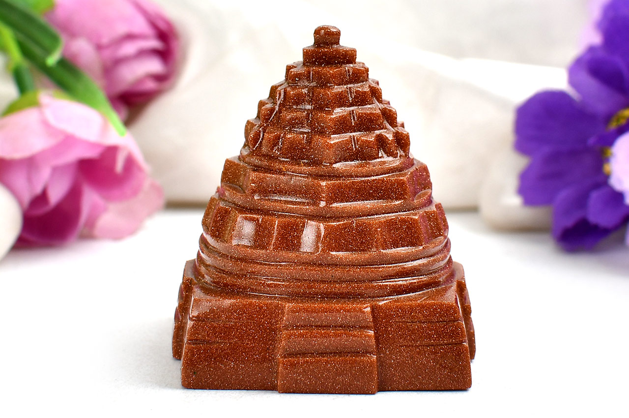 Shree Yantra in Sunstone - 101 to 110 gms