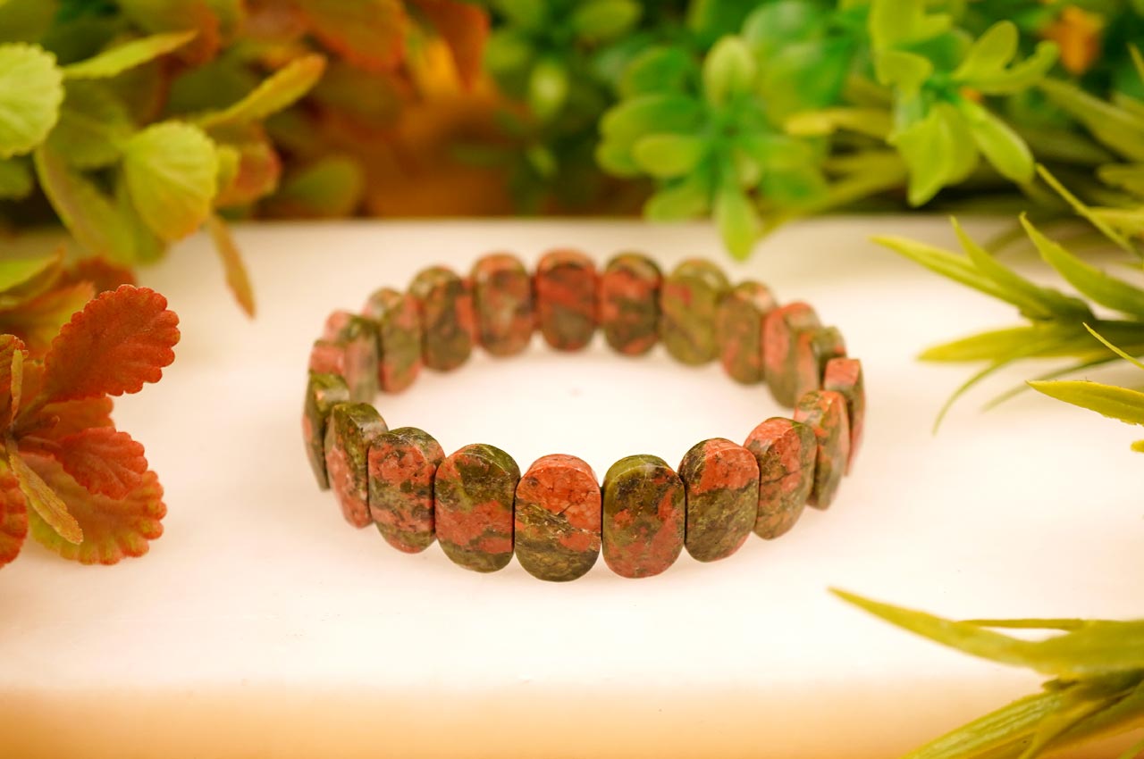 Unakite Bracelet - Design V