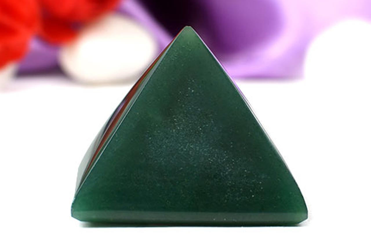 Columbian Green Jade Pyramid - 40 gms
