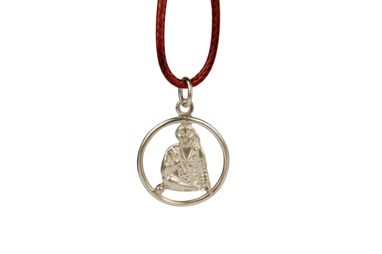 Saibaba Locket in Pure Silver (Design I)