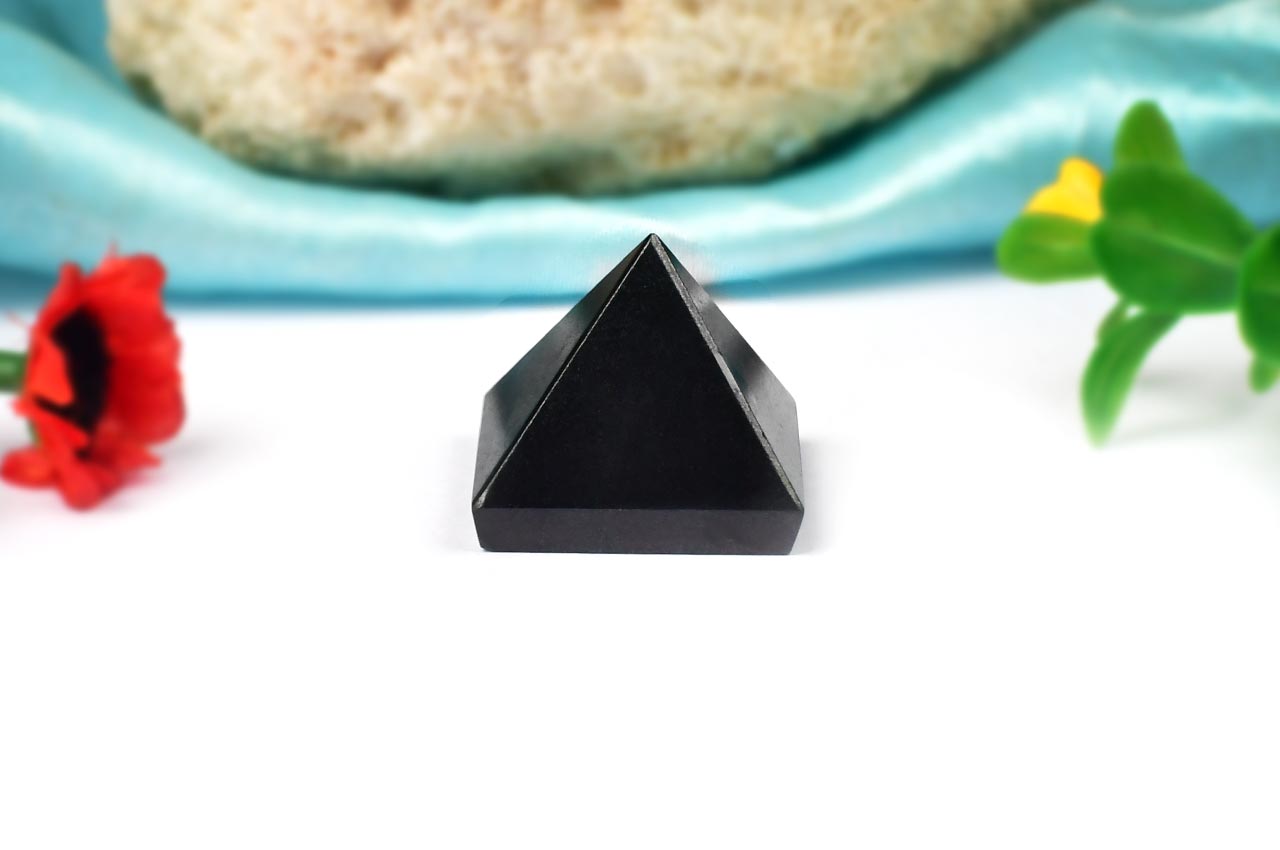 Black Tourmaline Pyramid