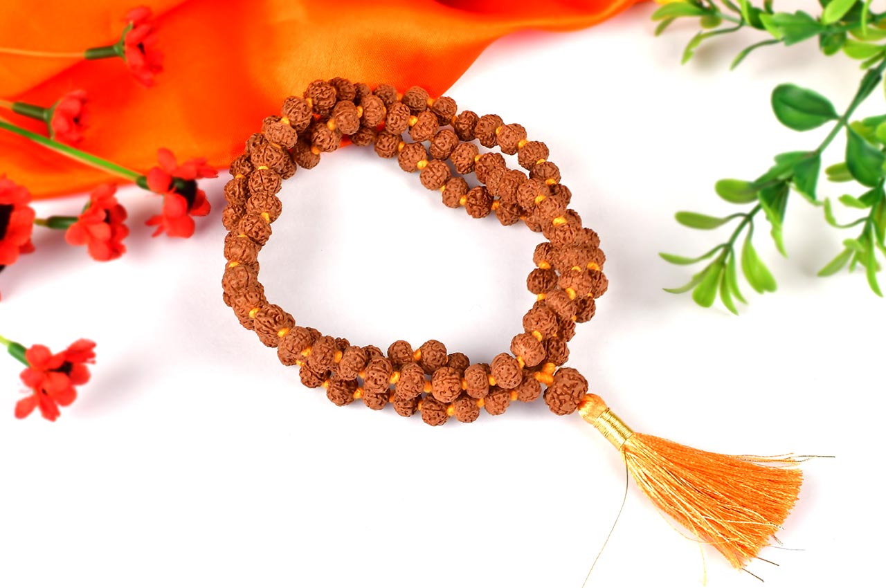 Mars Power Mala Button Shape 108+1 beads