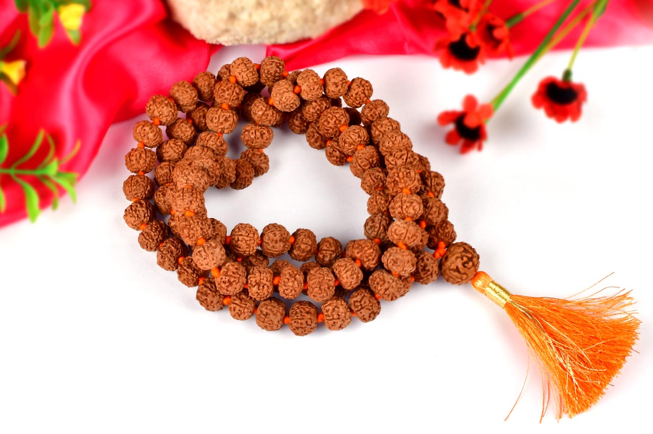 Mars Power Mala Button Shape 72 + 1 beads