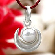 Pearl Moon Locket
