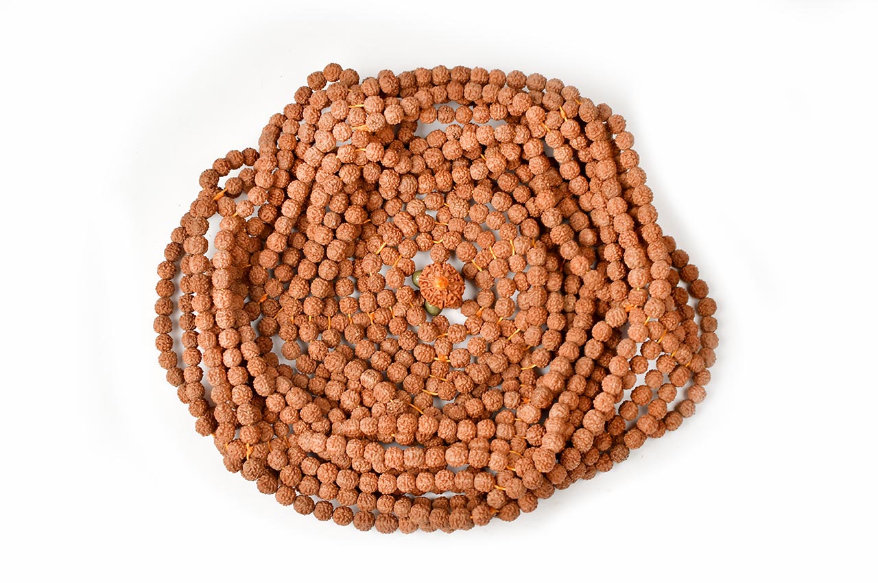 Rudraksha & Parad Meditation Cap