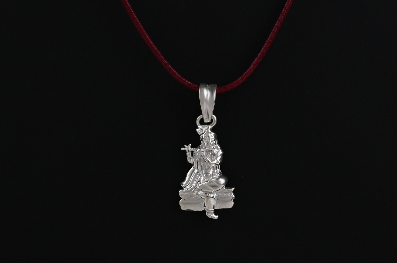 Krishna Locket in 925 Silver