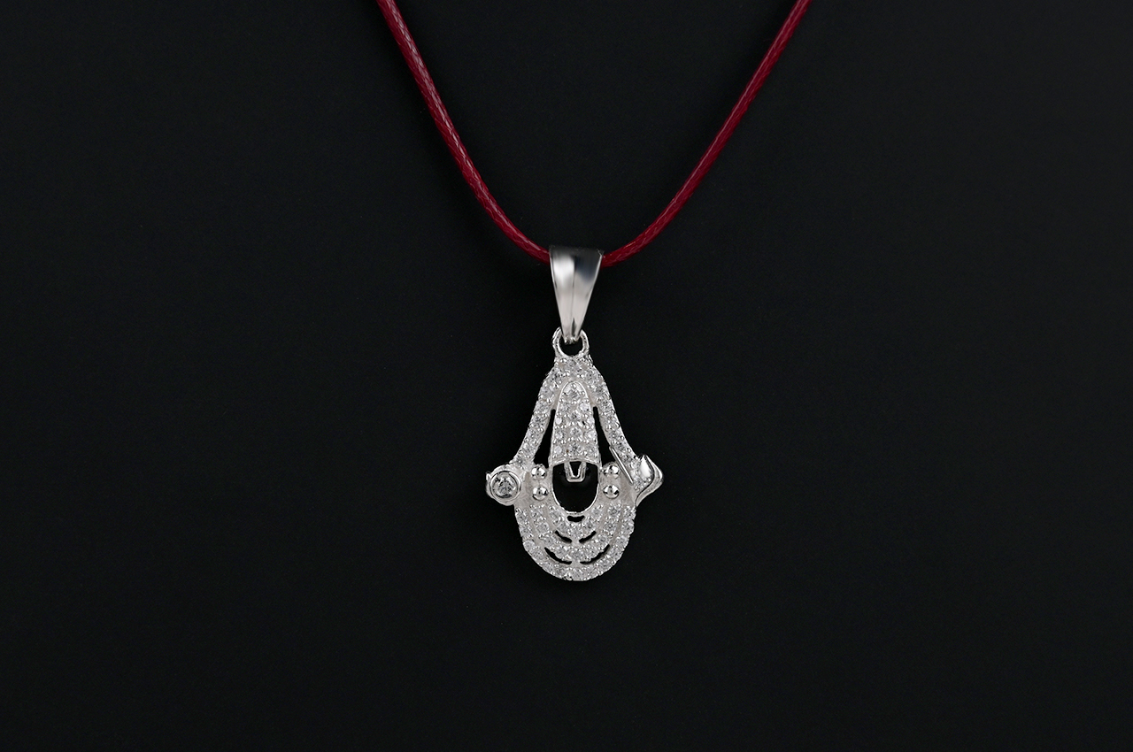 Tirupati Balaji Locket in 925 Silver
