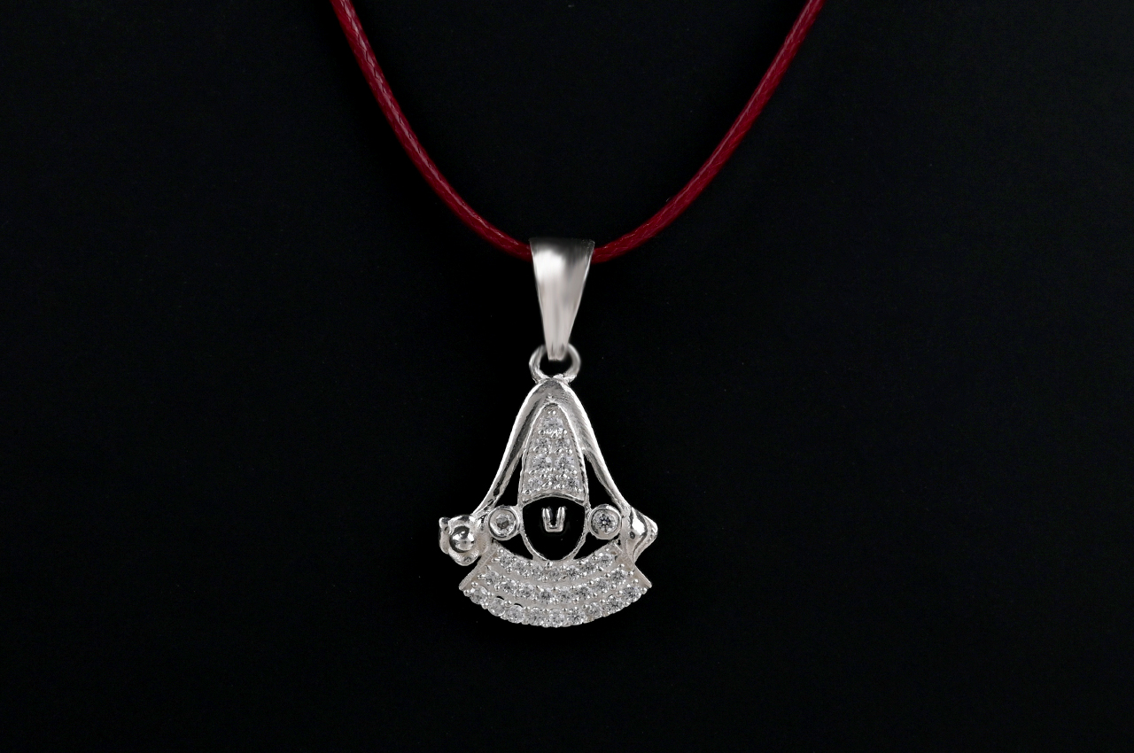 Venkateswara Balaji Locket in 925 Silver