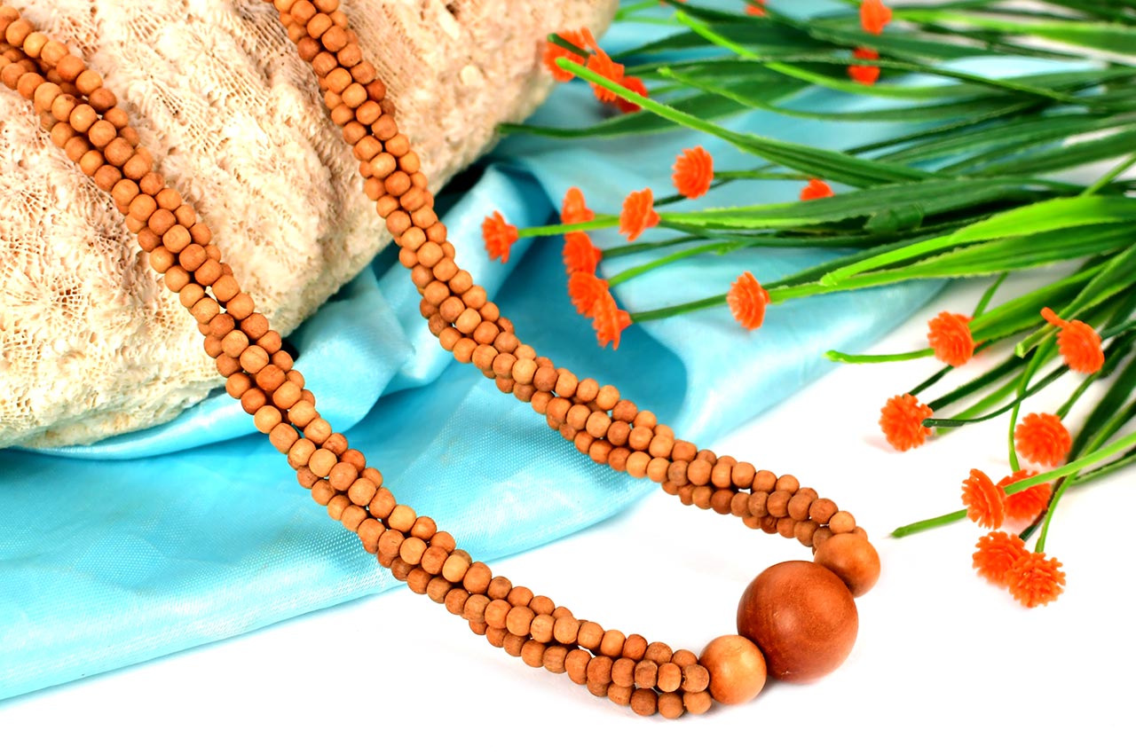 Sandalwood Beads Garland - I