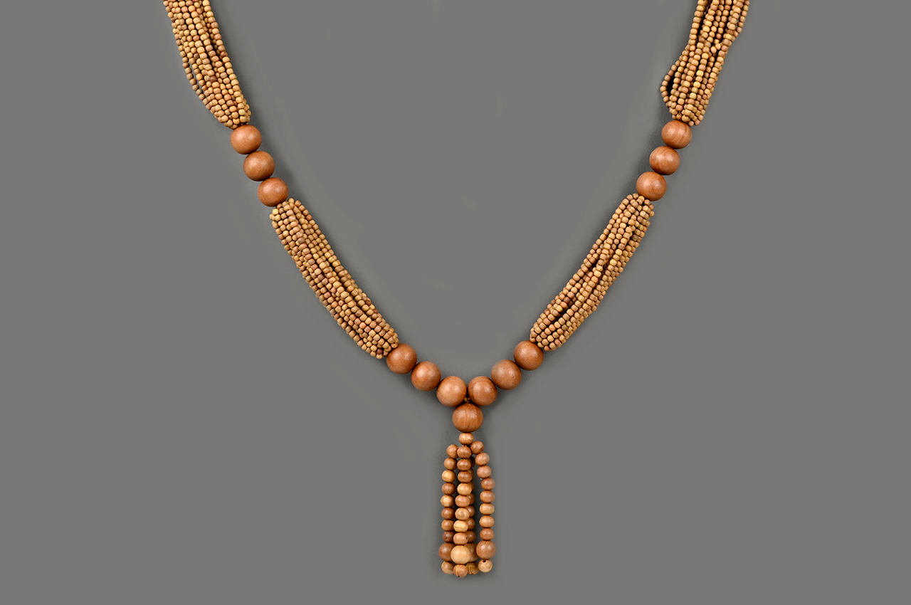 Sandalwood Beads Garland - II