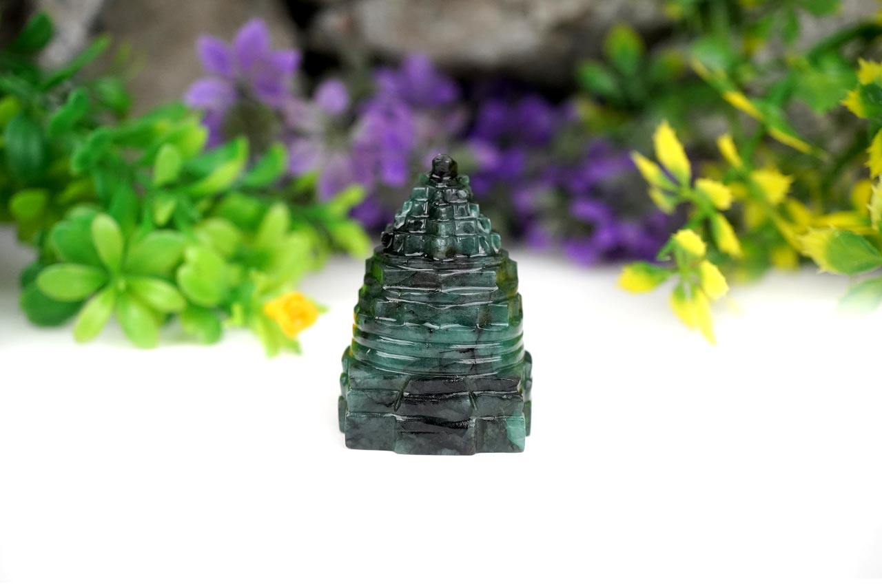Emerald Shree Yantra - 361.15 carats