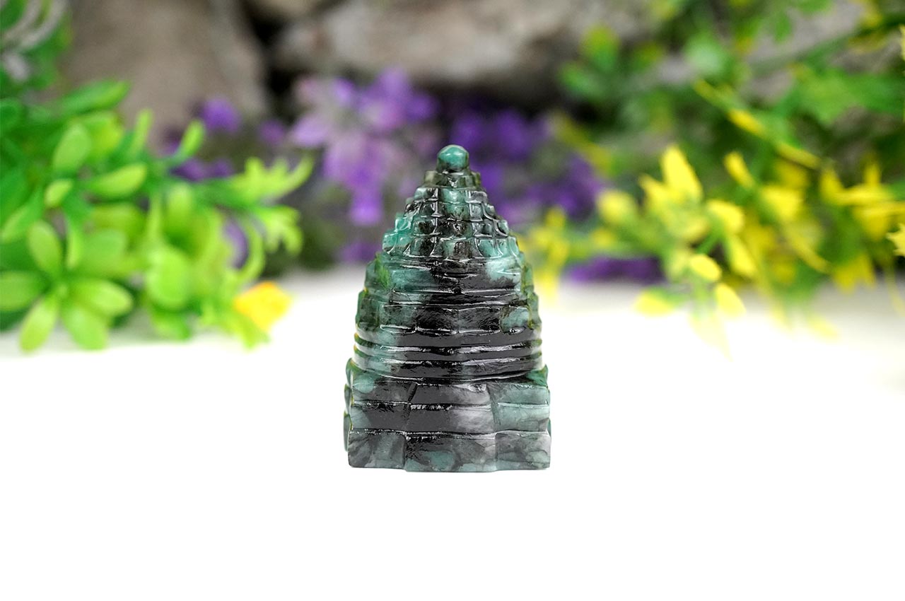 Emerald Shree Yantra - 363.65 carats
