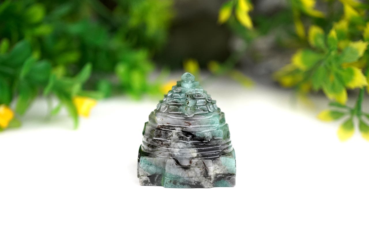 Emerald Shree Yantra - 269.10 carats