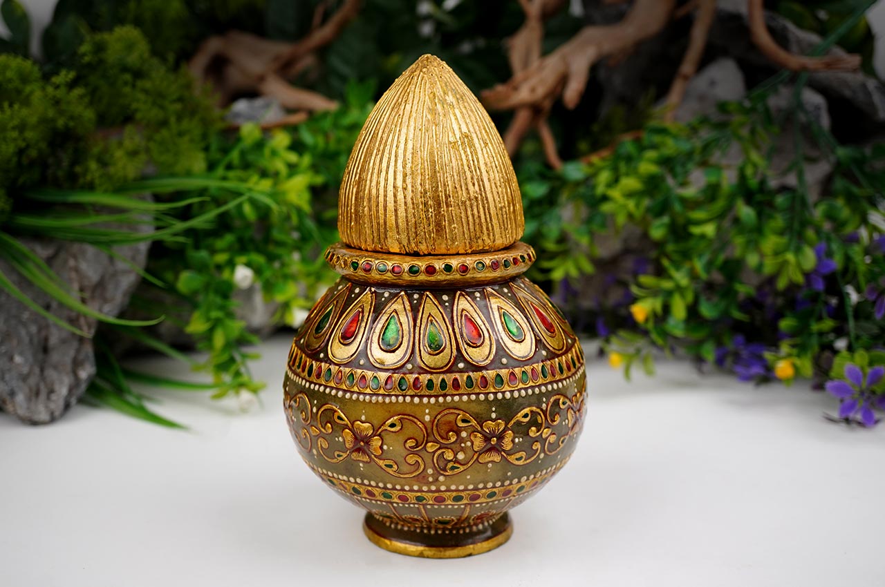 Green Jade Kalash - I