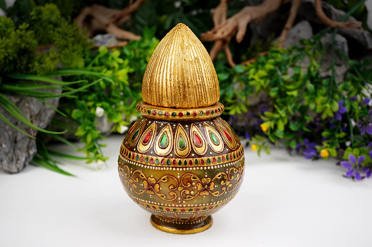 Green Jade Kalash - II