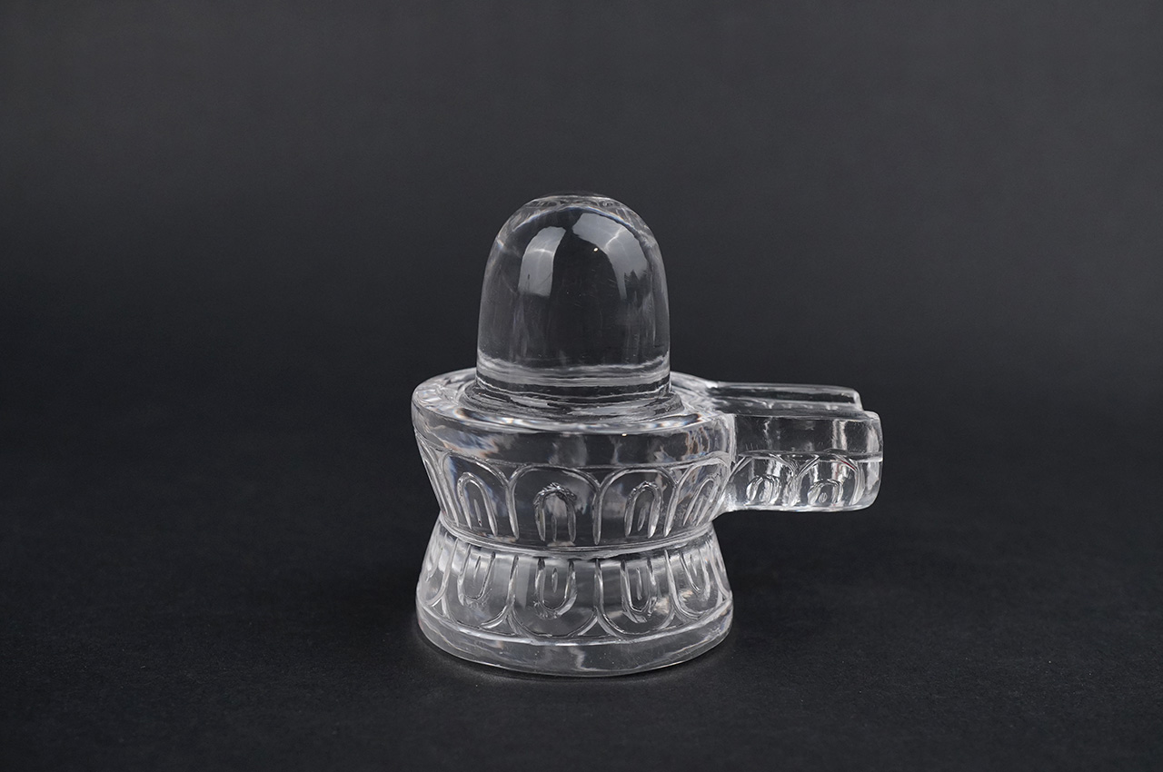 Designer Sphatik Shivlingam - 292 gms