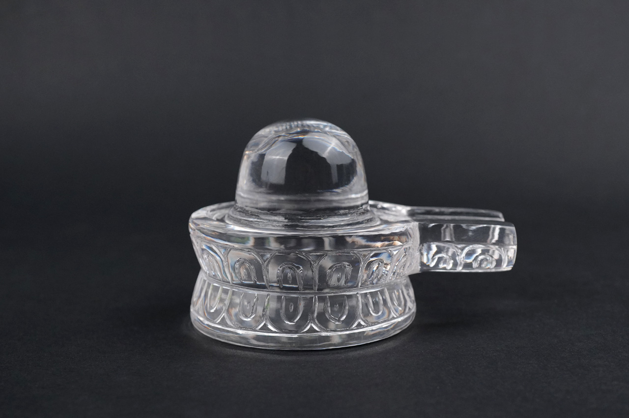 Designer Sphatik Shivlingam - 450 gms