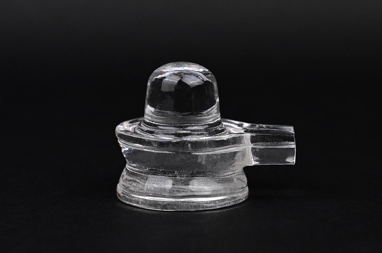 Sphatik Shivlingam - 127 gms - II
