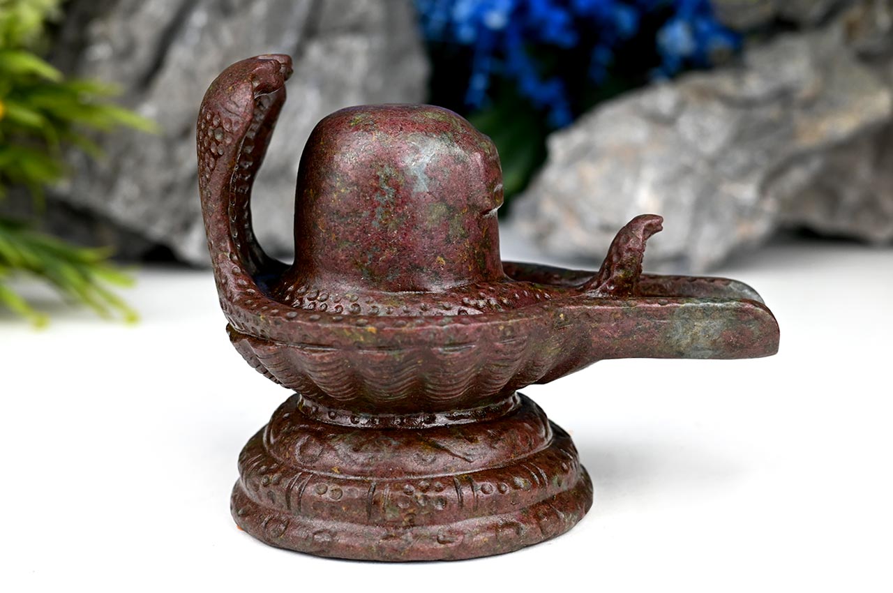 Shivlinga in Ruby 1460 gms