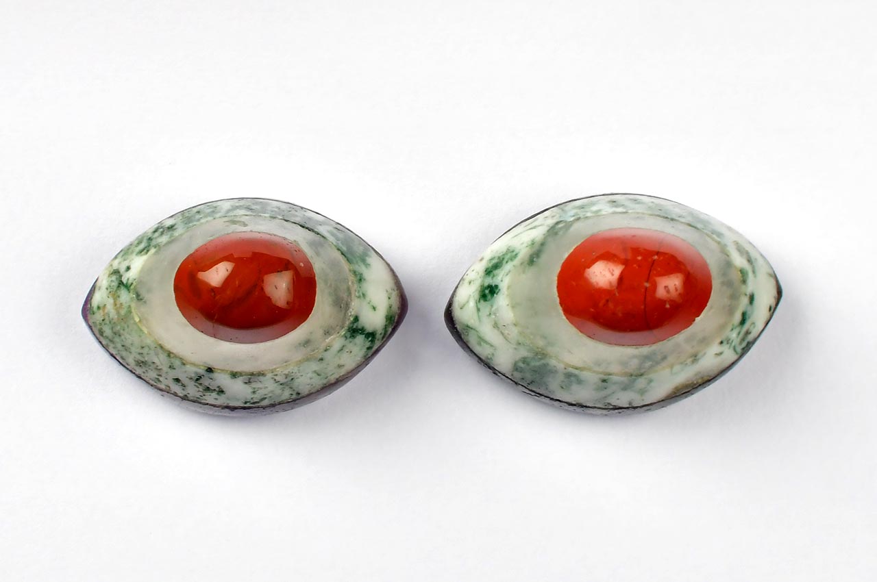 Red Jasper Crystal Tree Agate Amethyst Bonded Eye