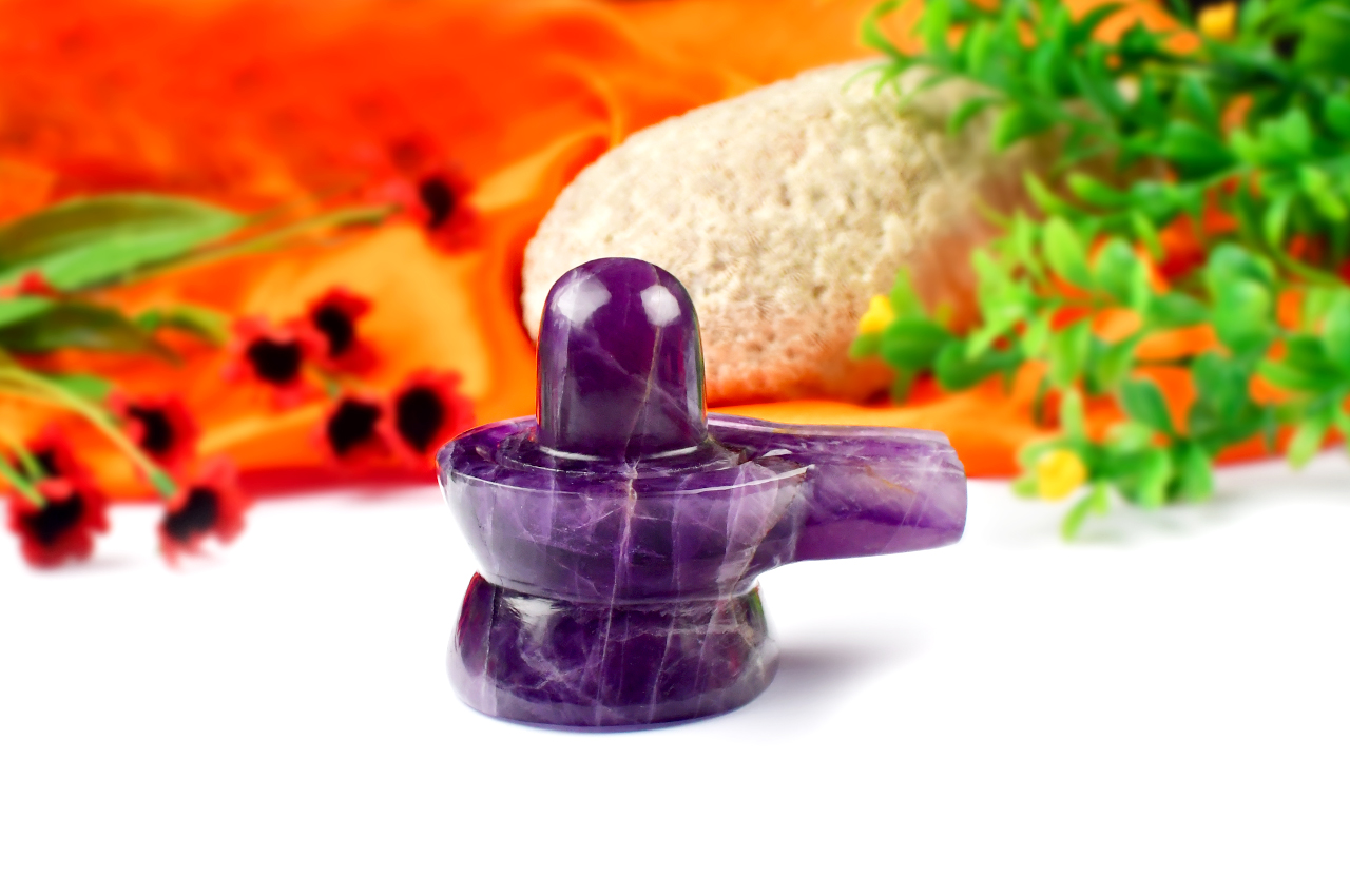 Amethyst Shivlinga - 252 gms