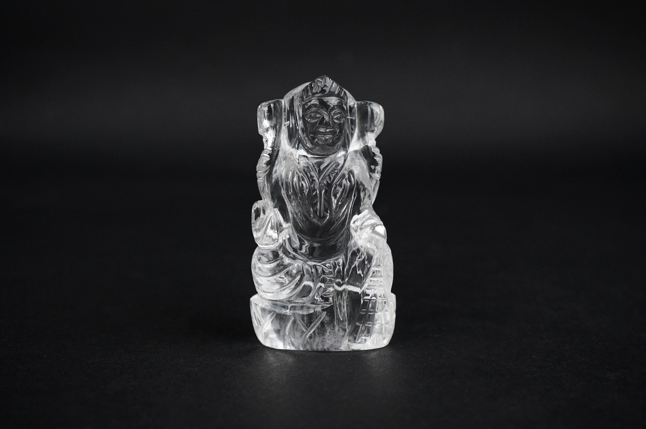 Sphatik Crystal Laxmi Idol - 56 gms