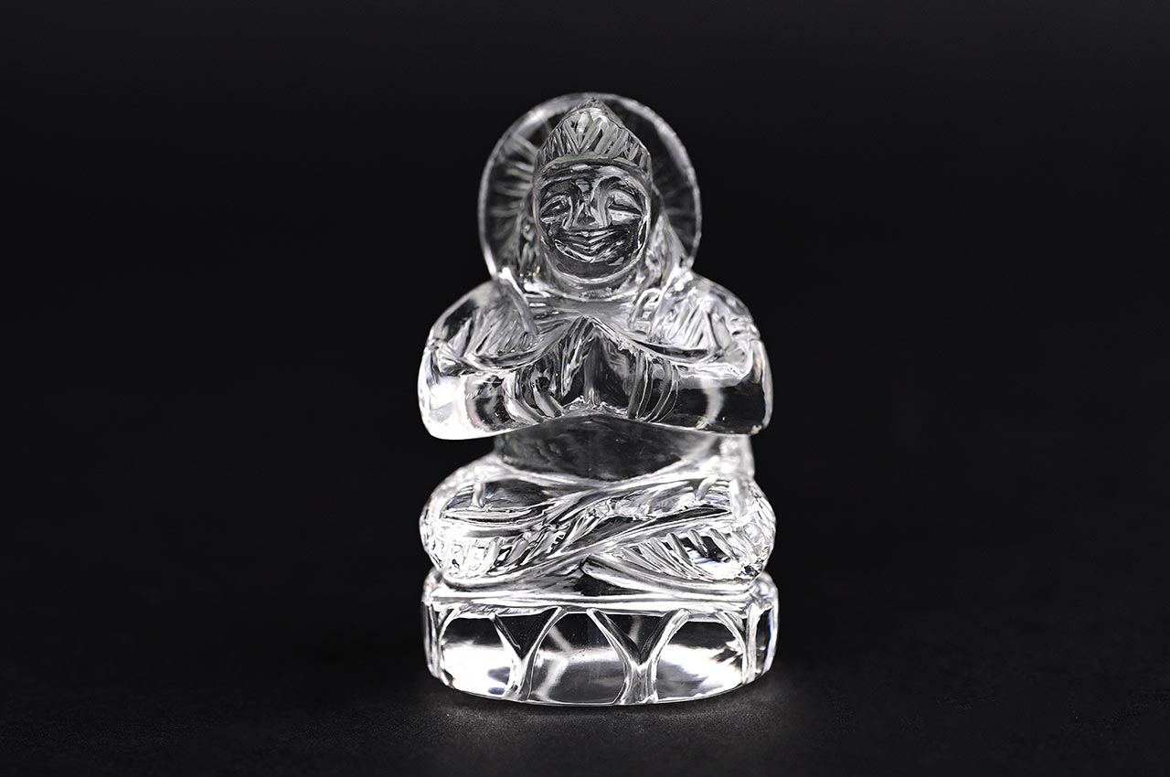 Sphatik Crystal Parvati Idol - 127 gms