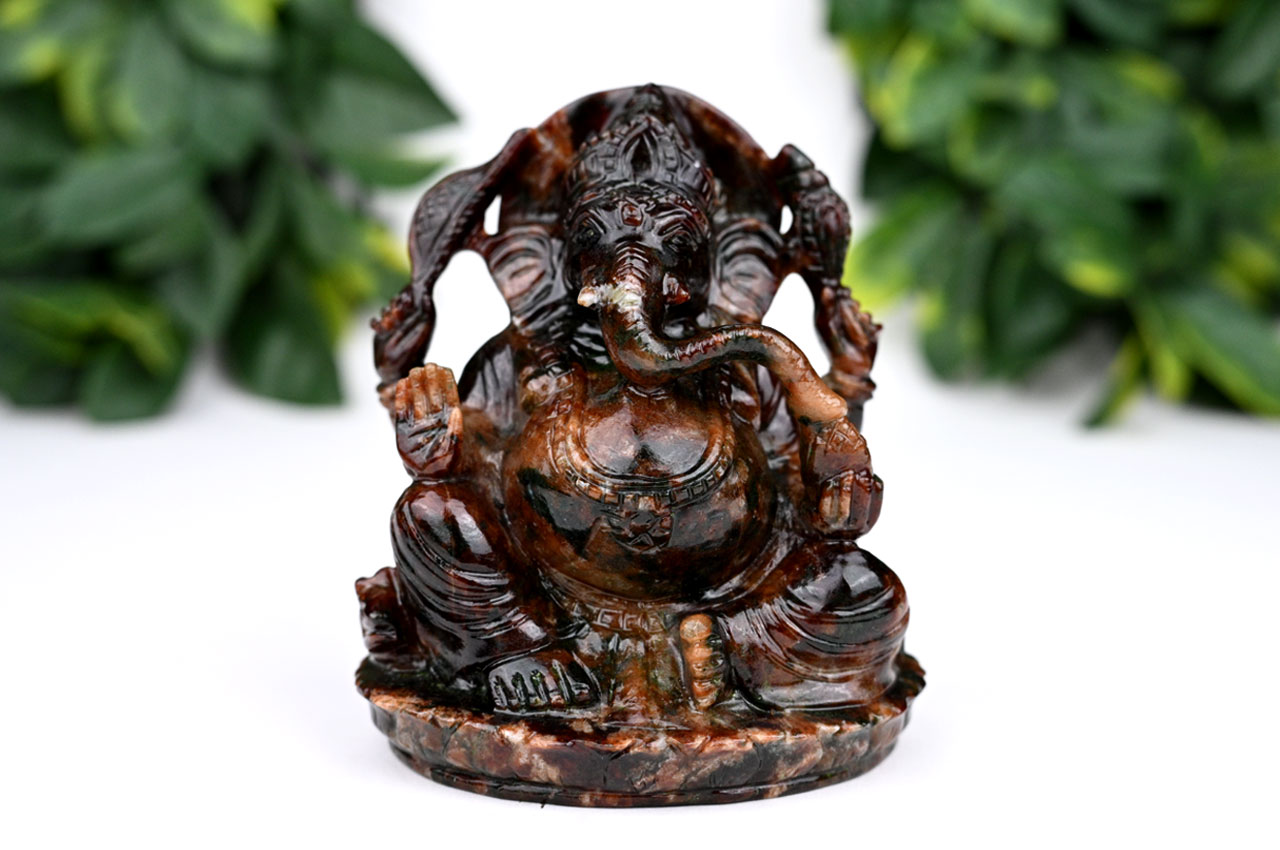 Ganesha in Gomed - 696 gms