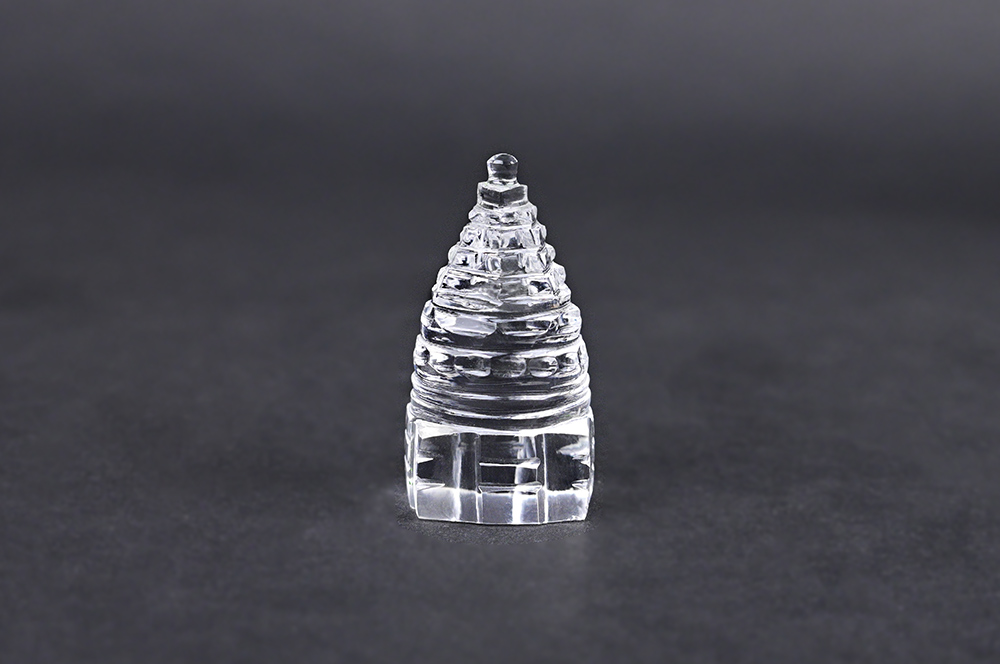 Sphatik Crystal Quartz Shree Yantra - 36 gms