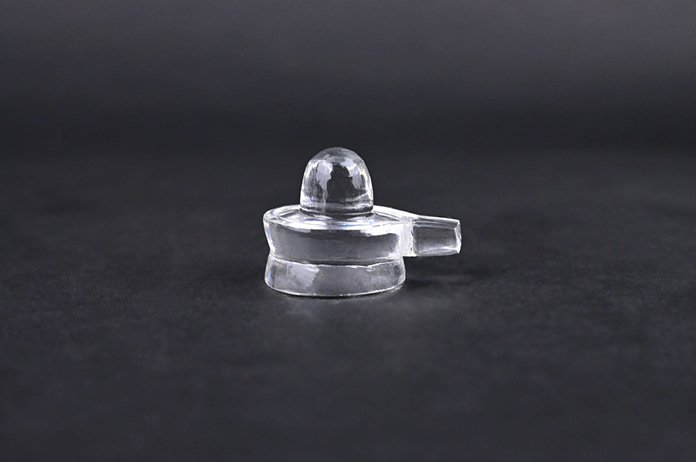 Sphatik Crystal Quartz Shivlingam 31 gms