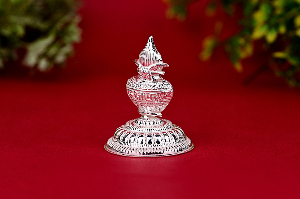 Kalash Incense Agarbatti Stand (925 Sterling Silver)