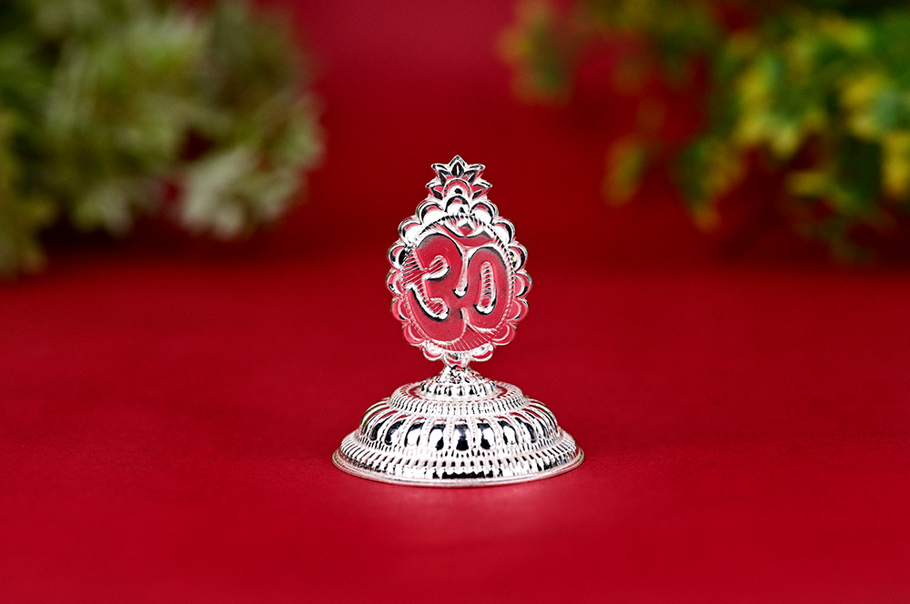 OM Incense Agarbatti Stand (925 Sterling Silver)