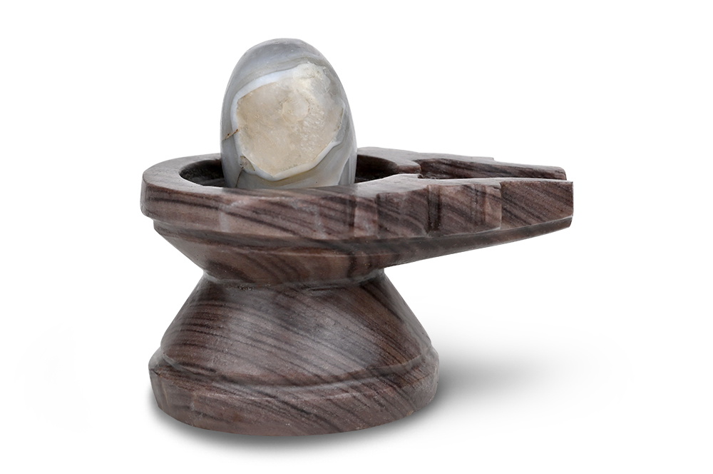 Bana Lingam with Stone Yoni Base CCIII